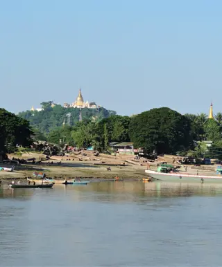 Flussfahrt auf der Lebensader Irrawaddy